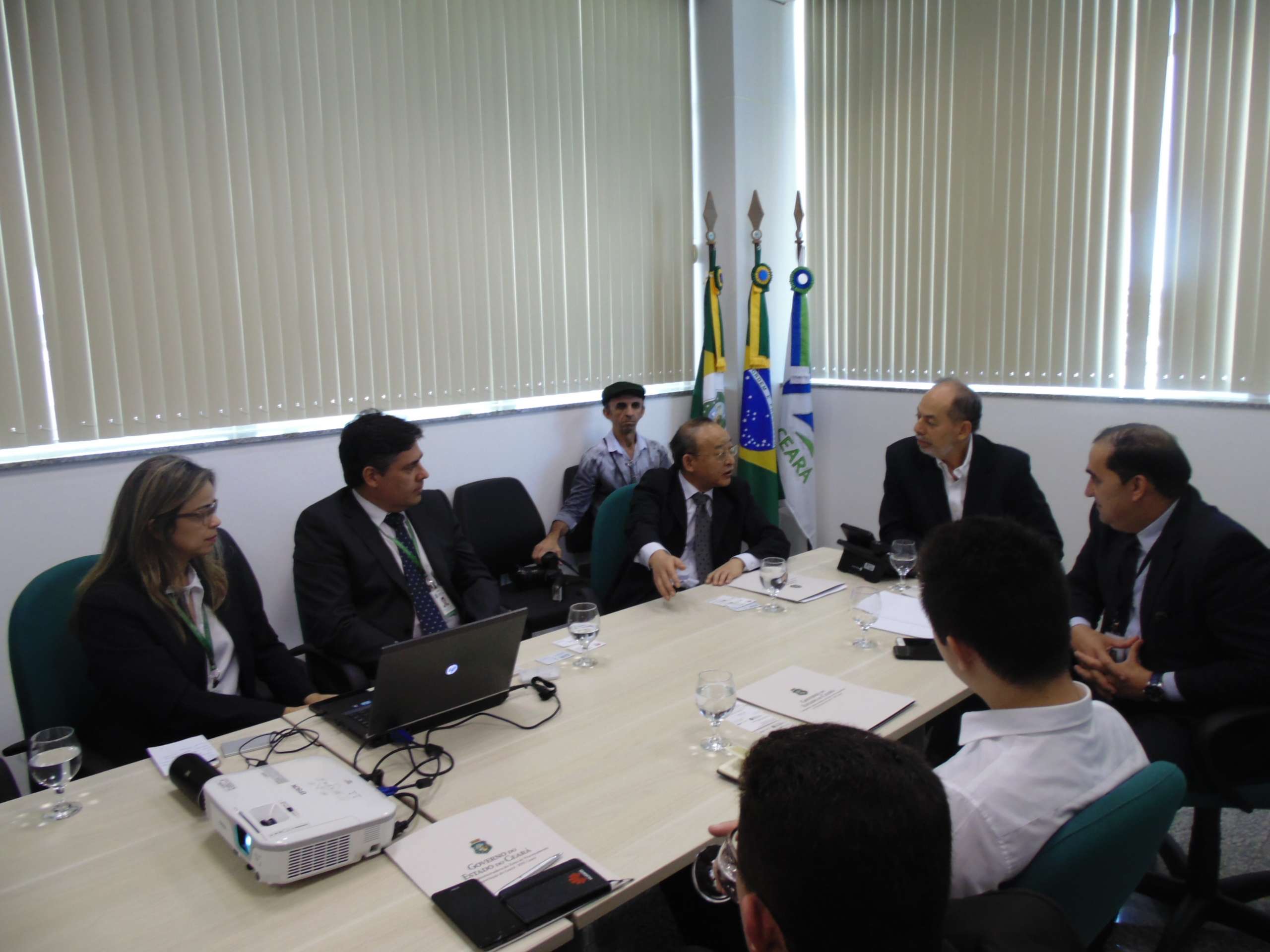 Representantes da Embaixada da China no Brasil visitam ZPE CEARÁ